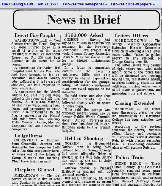 11:30pm: Sunday, 20 January 1974