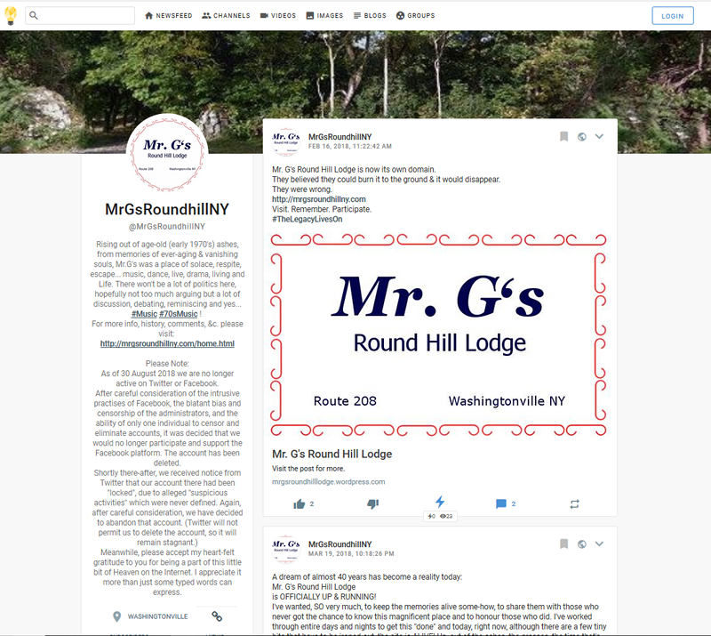 Mr. G's Round Hill Lodge